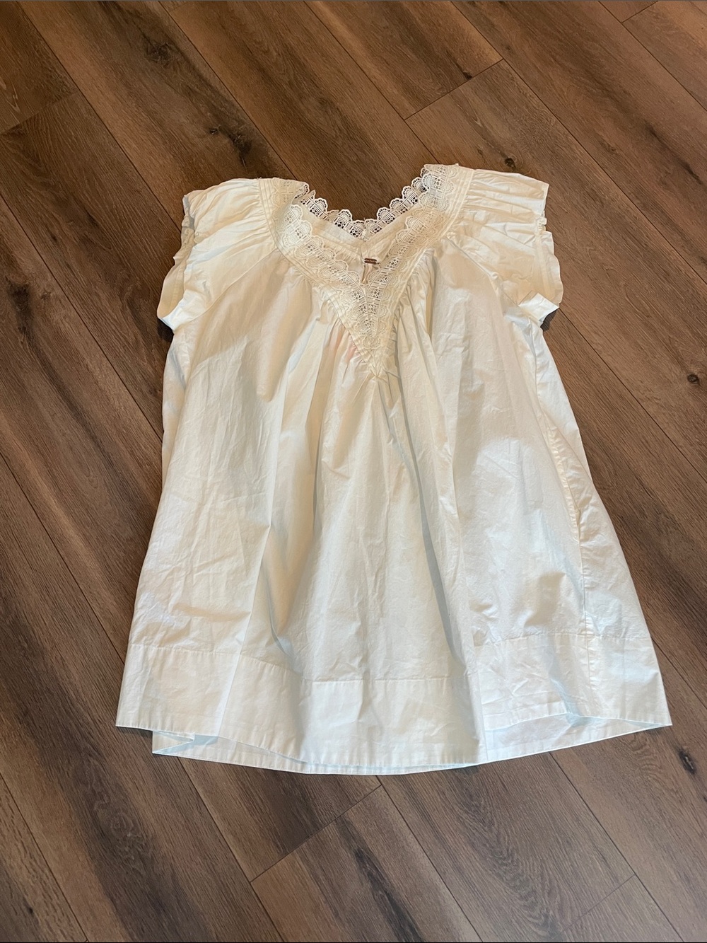 Free People Sundazed Mini Dress- size Large - Picture 4 of 9